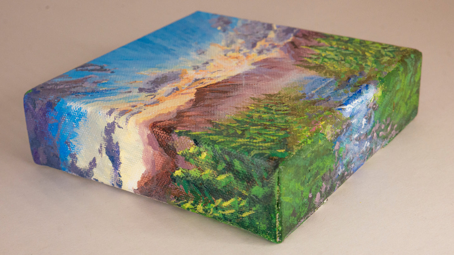 The Sunset Valley Original Artwork