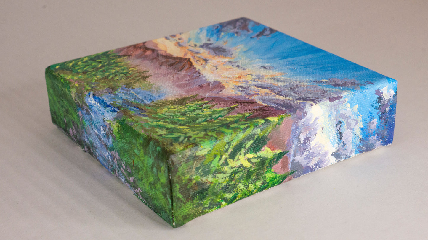 The Sunset Valley Original Artwork