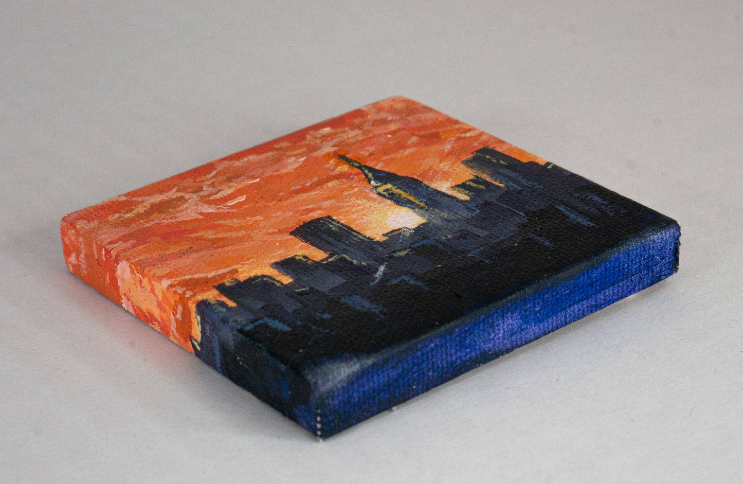 A Tiny NY Cityscape Original Artwork