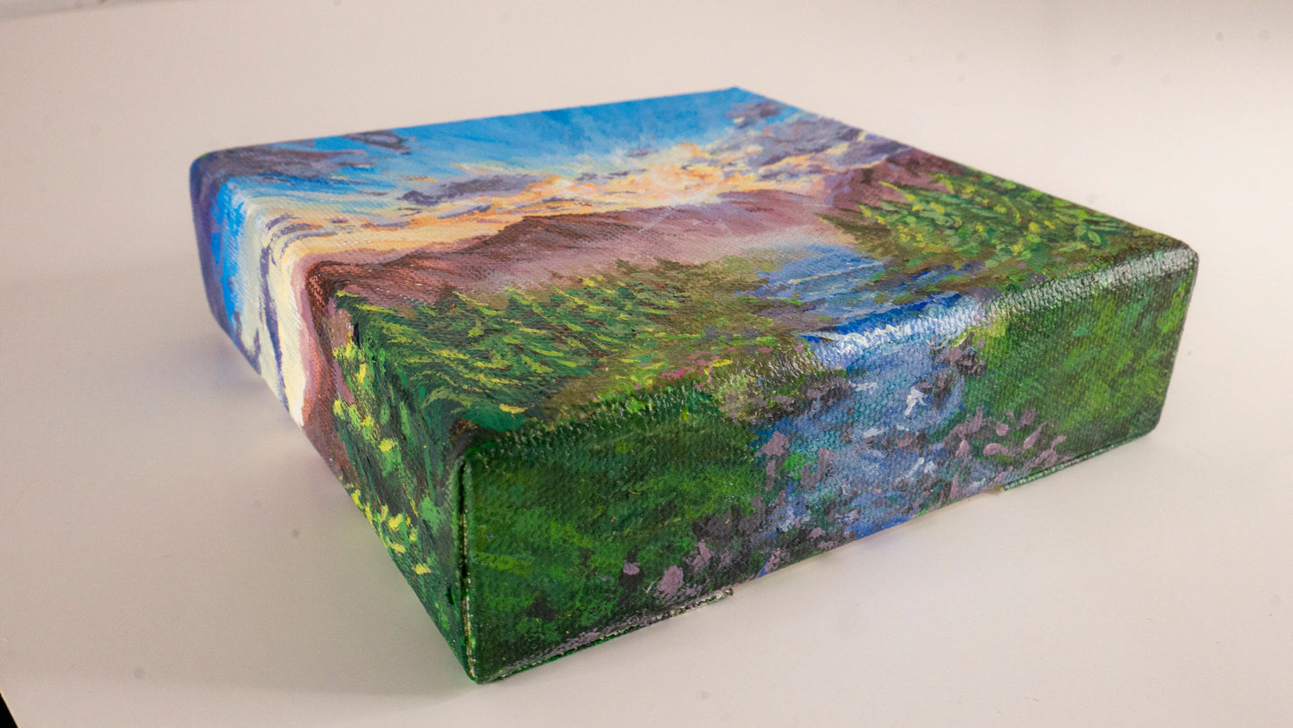 The Sunset Valley Original Artwork