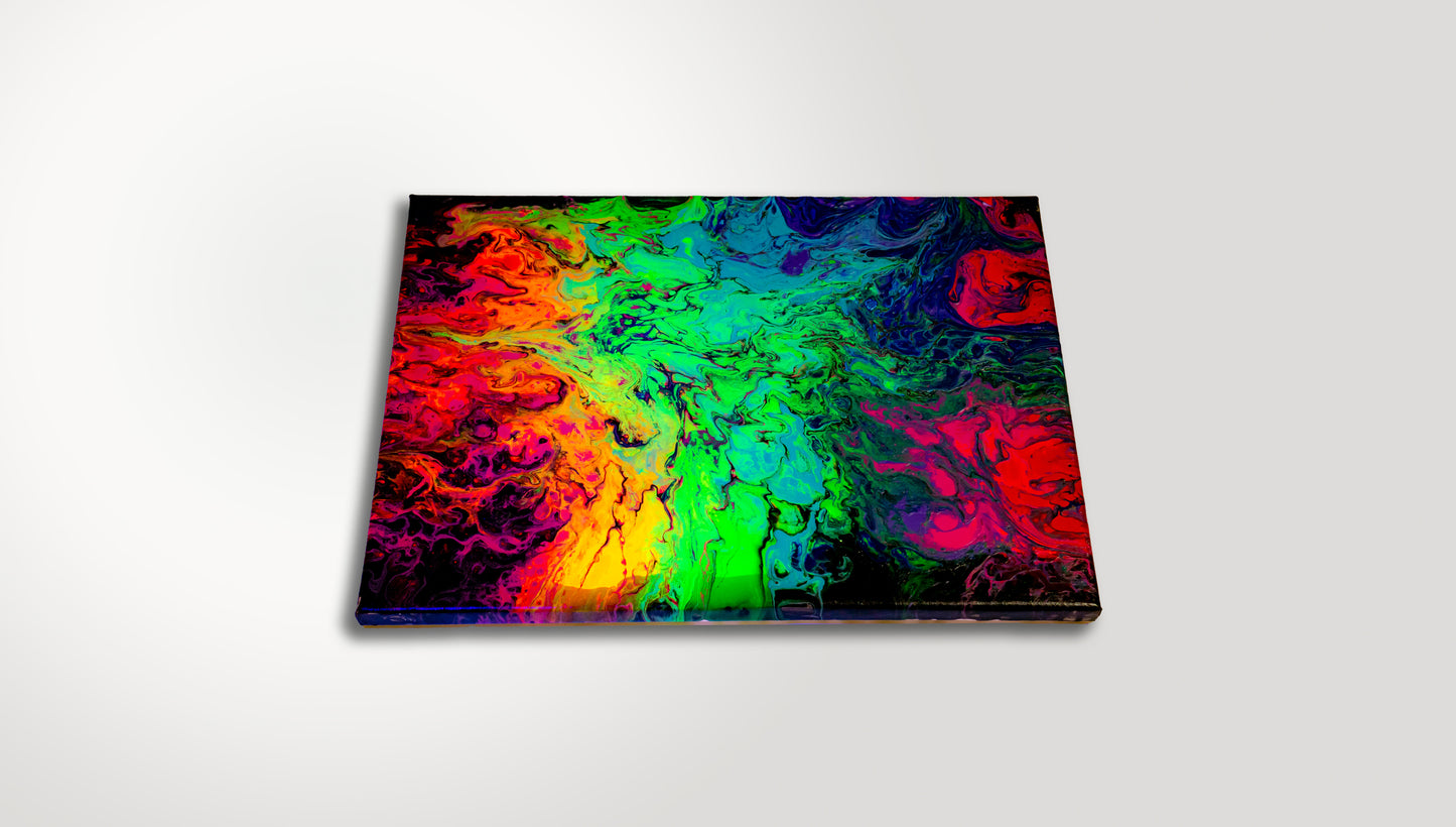 A Glowing Rainbow Original Artwork
