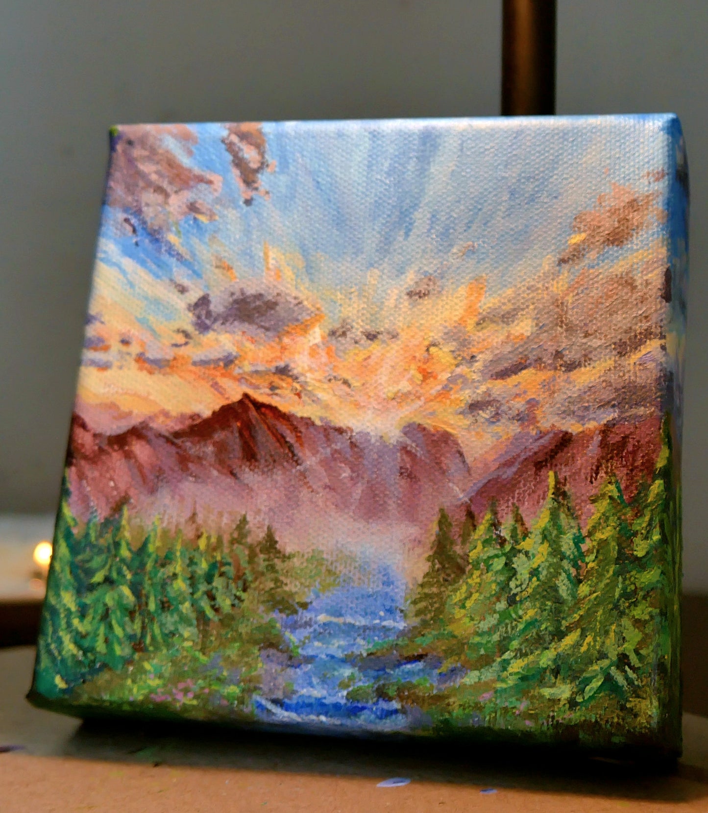 The Sunset Valley Original Artwork
