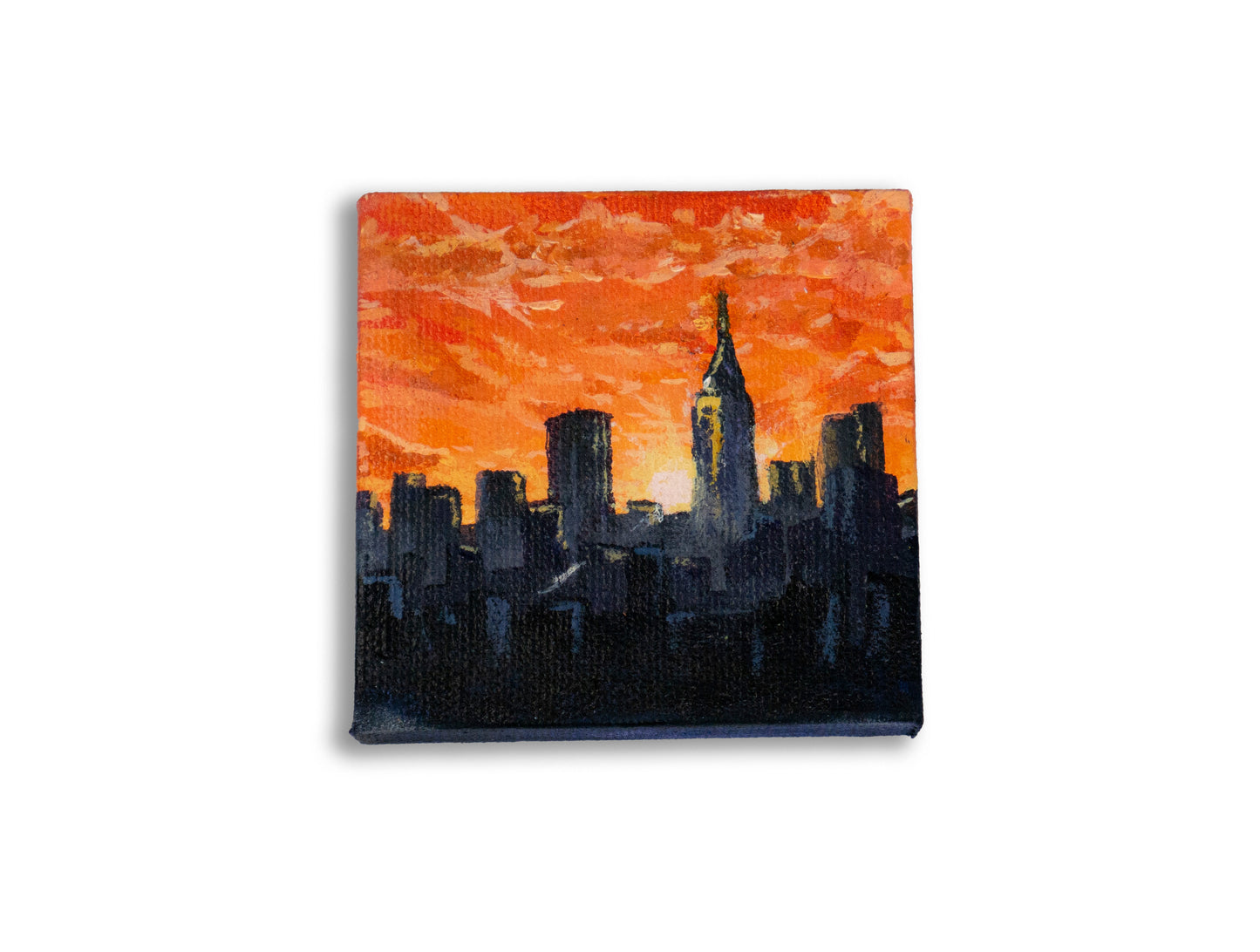 A Tiny NY Cityscape Original Artwork