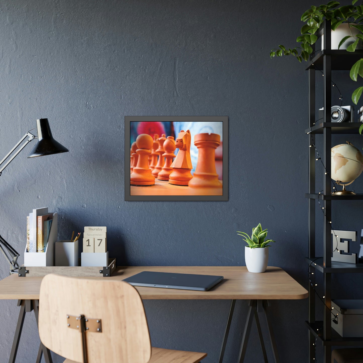 The Wooden Knight Framed Picture