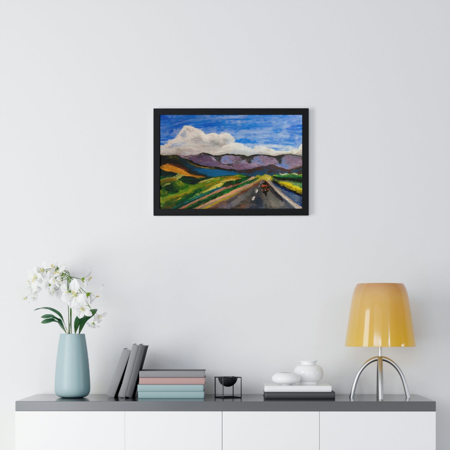 A Drive Through the Rockies Poster