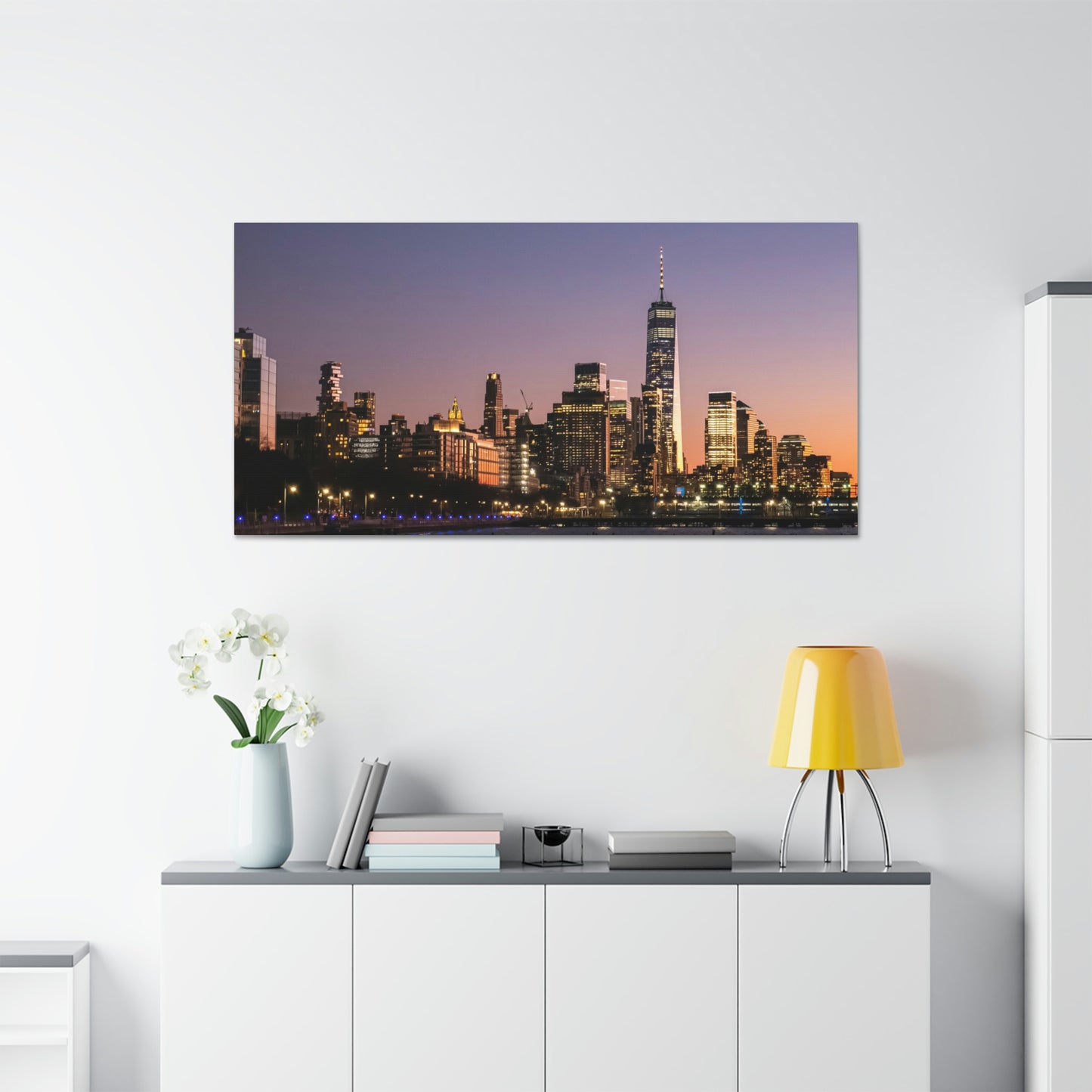 A View From the Hudson Canvas