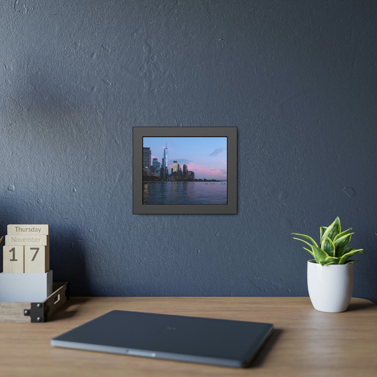 Early Morning in FIDI Framed Picture