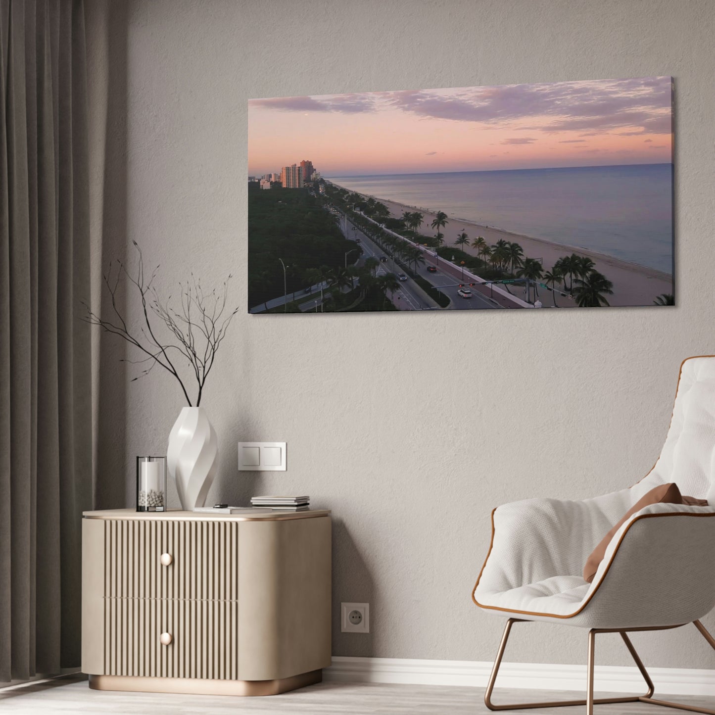 A Beachside Escape Canvas
