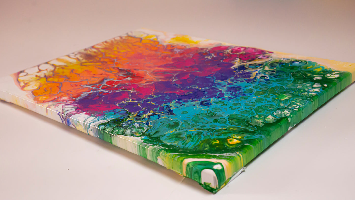 A Rainbow Wave Original Artwork