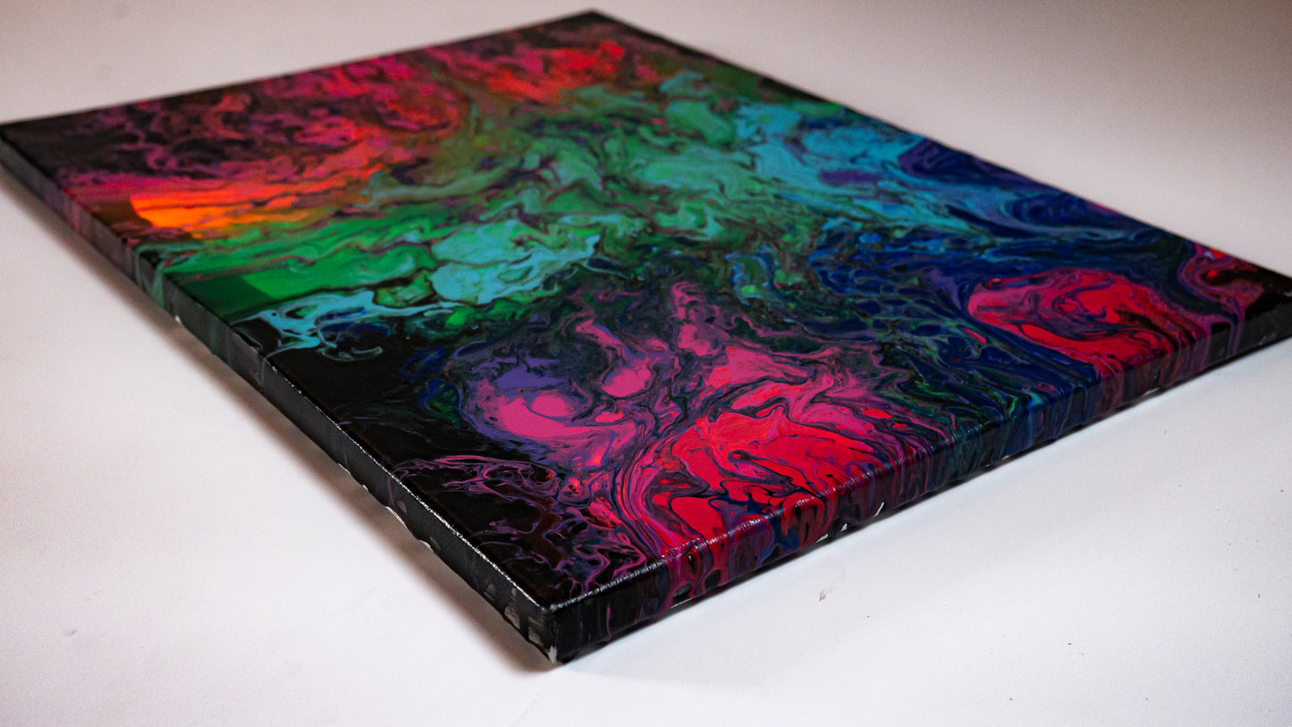 A Glowing Rainbow Original Artwork