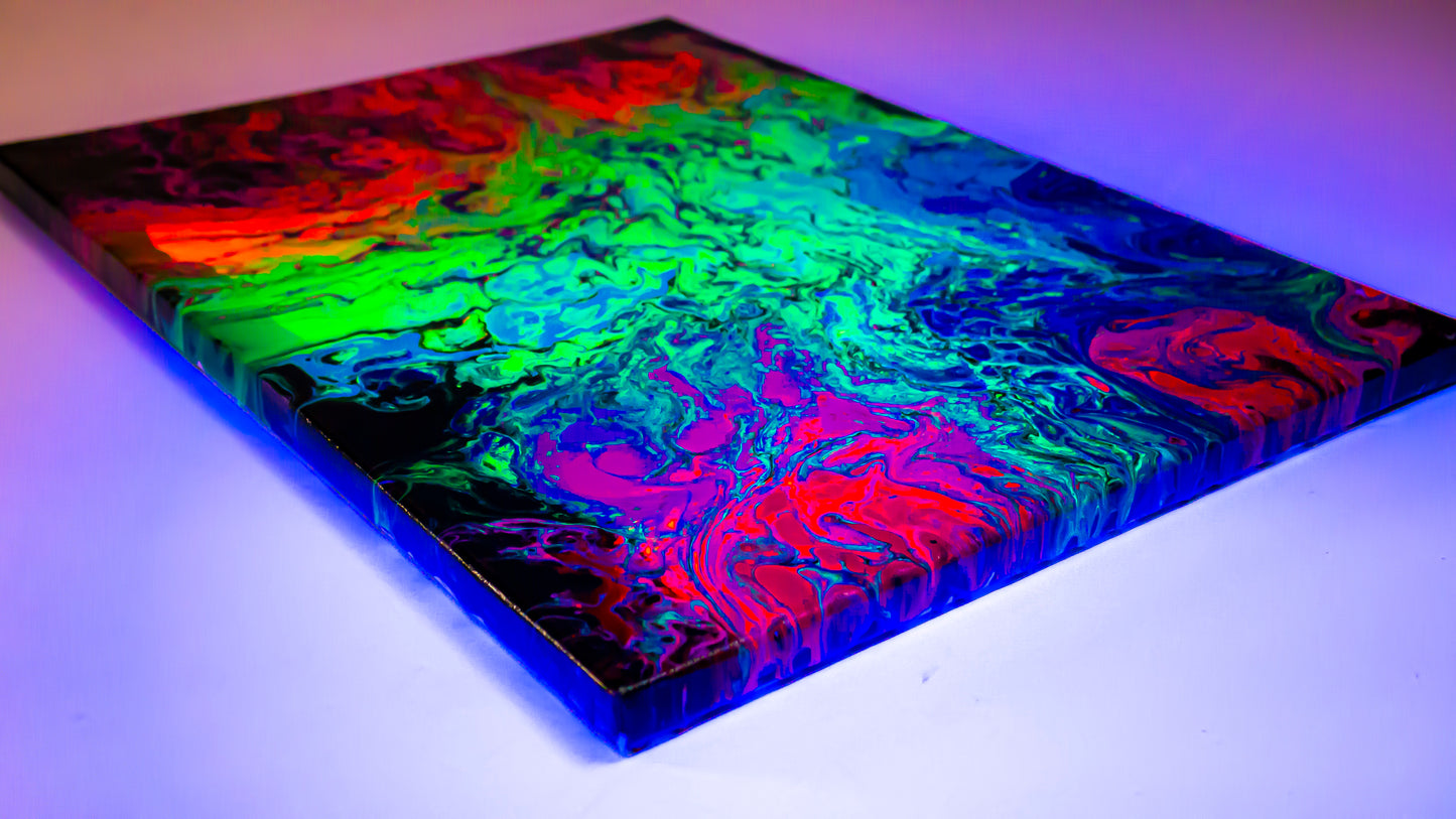 A Glowing Rainbow Original Artwork