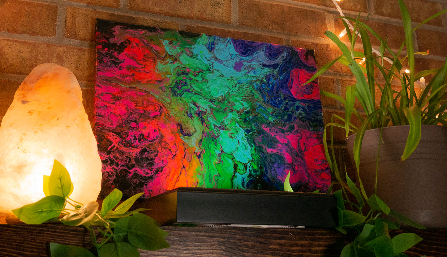 A Glowing Rainbow Original Artwork