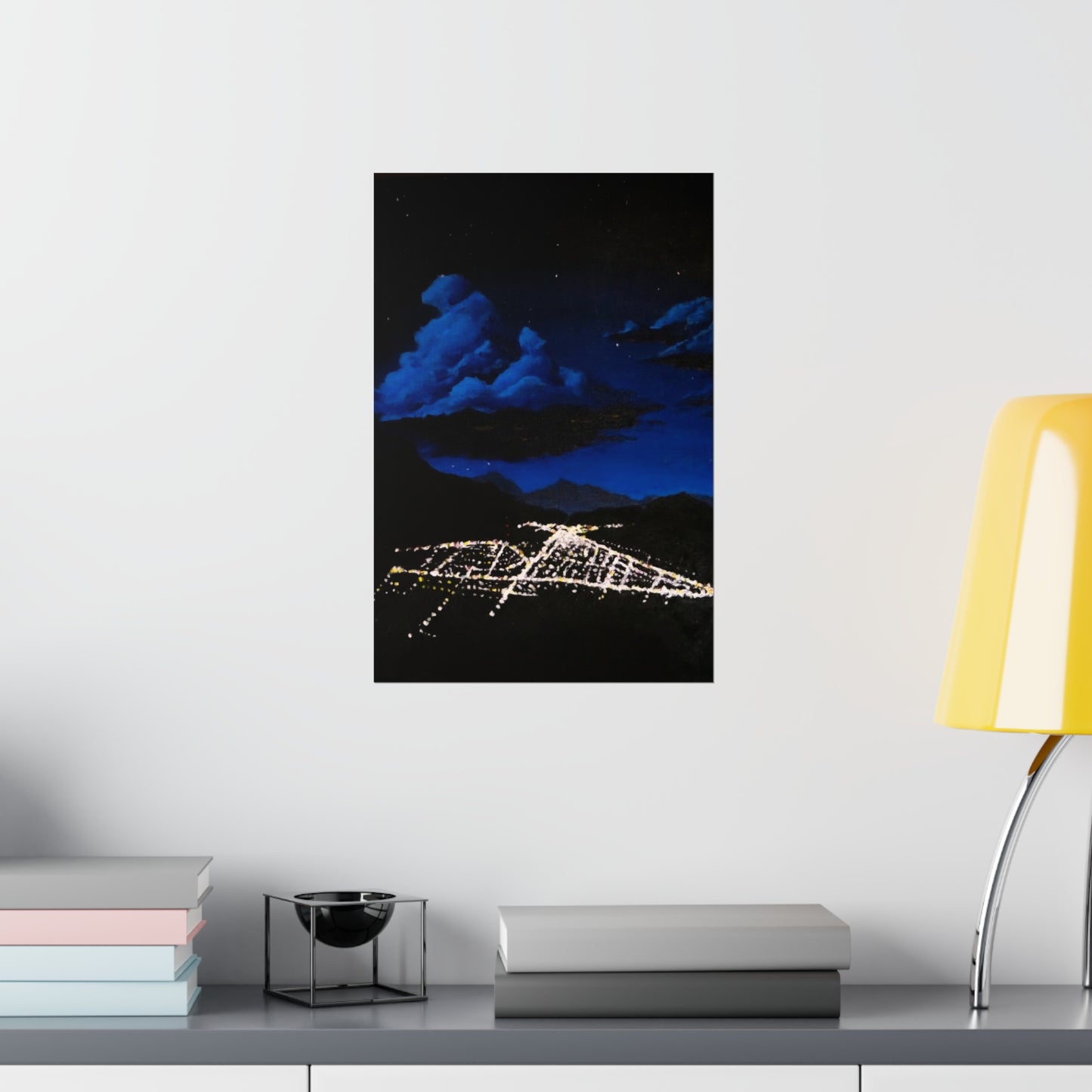 A City In The Rockies Poster