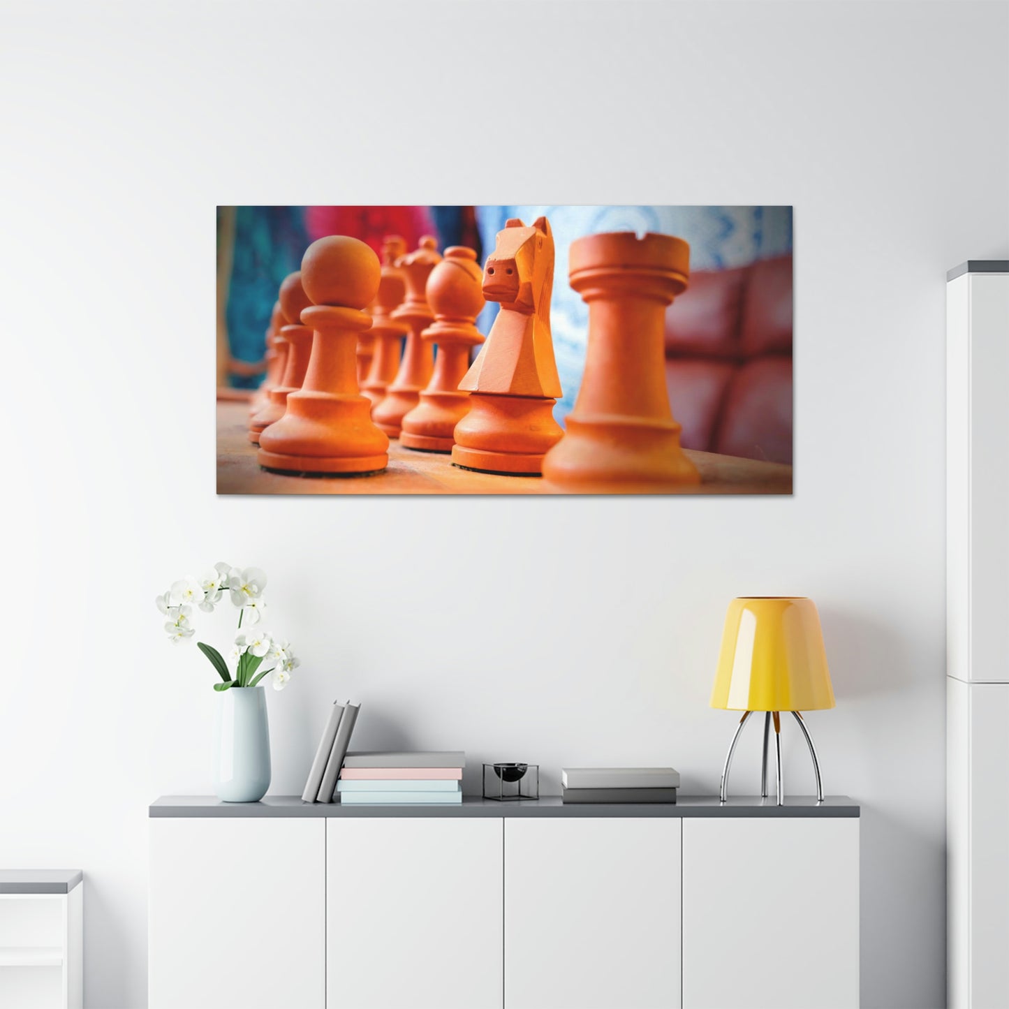 The Wooden Knight Canvas