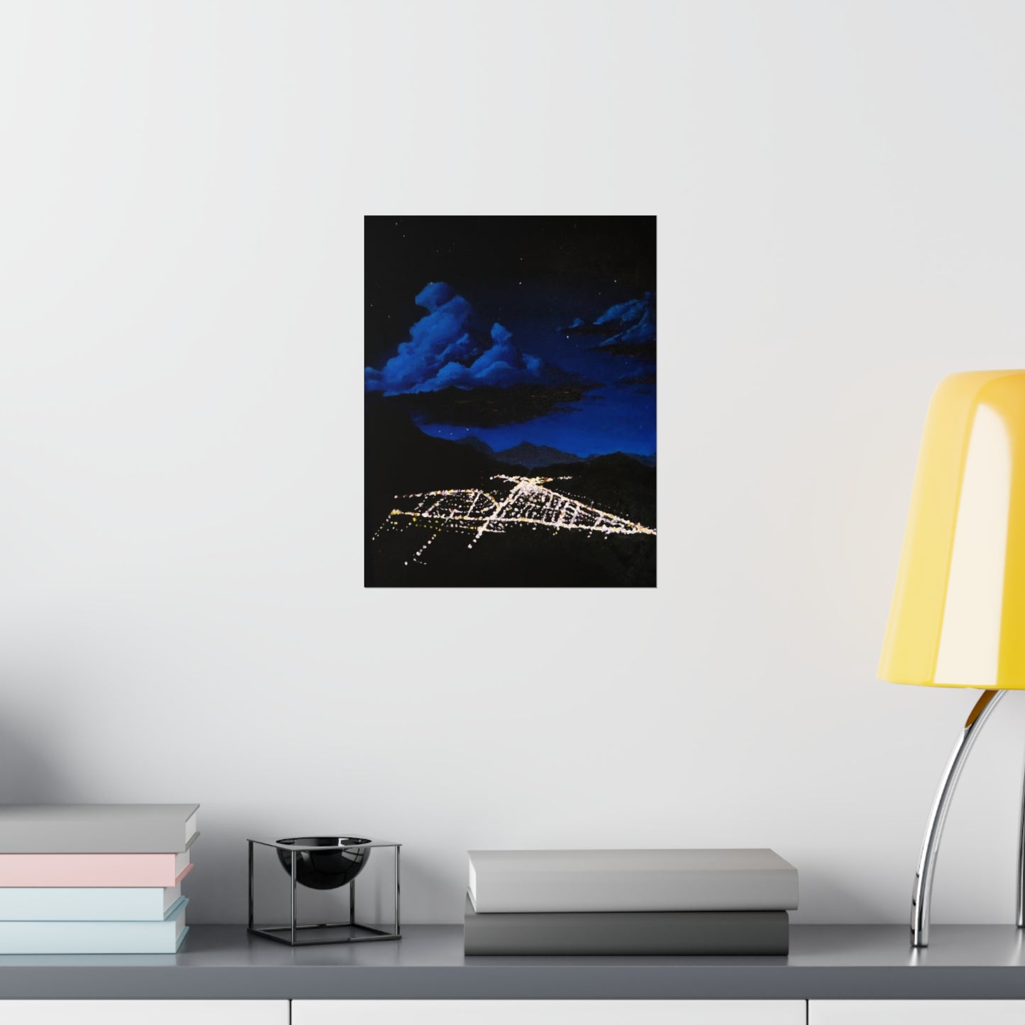 A City In The Rockies Poster