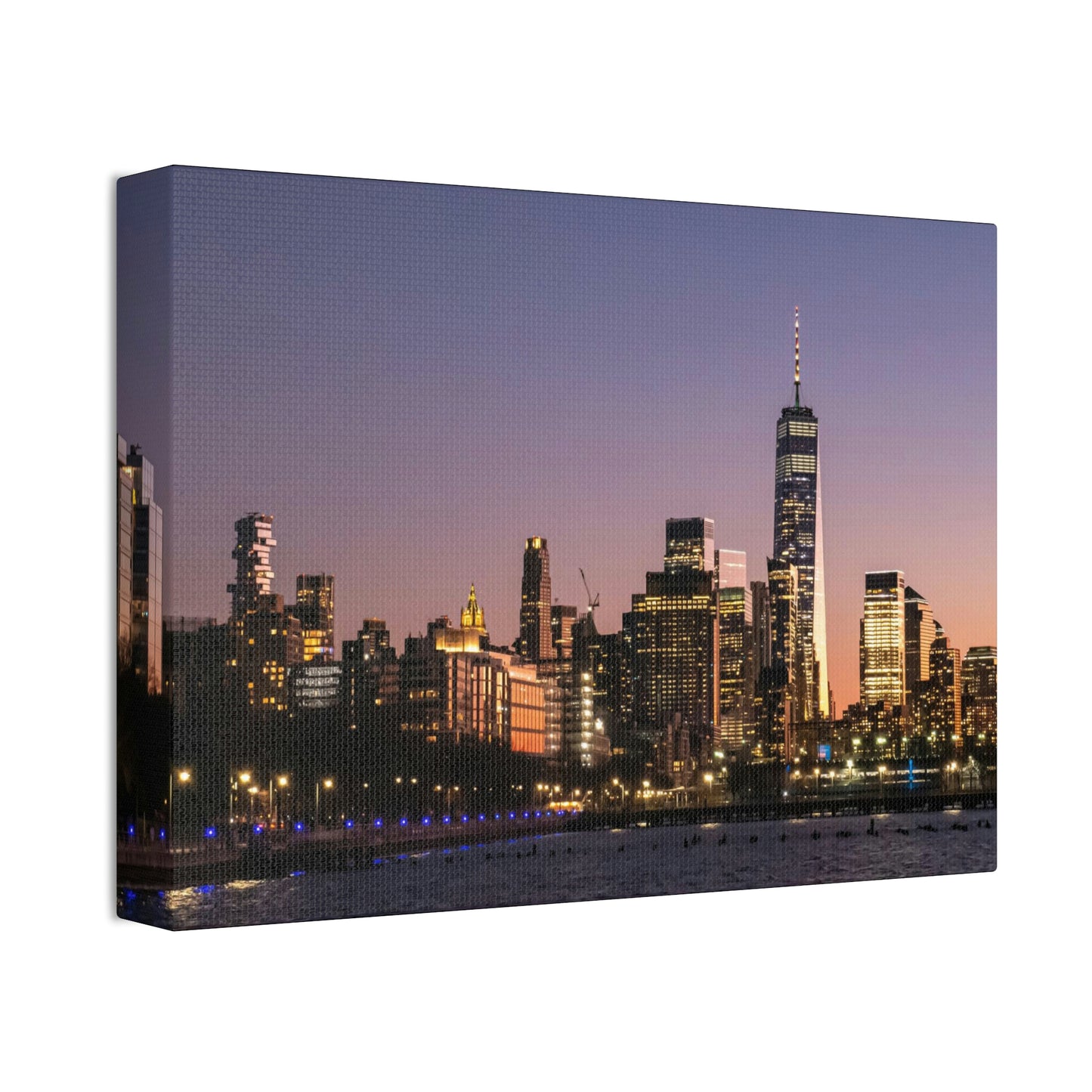 A View From the Hudson Canvas