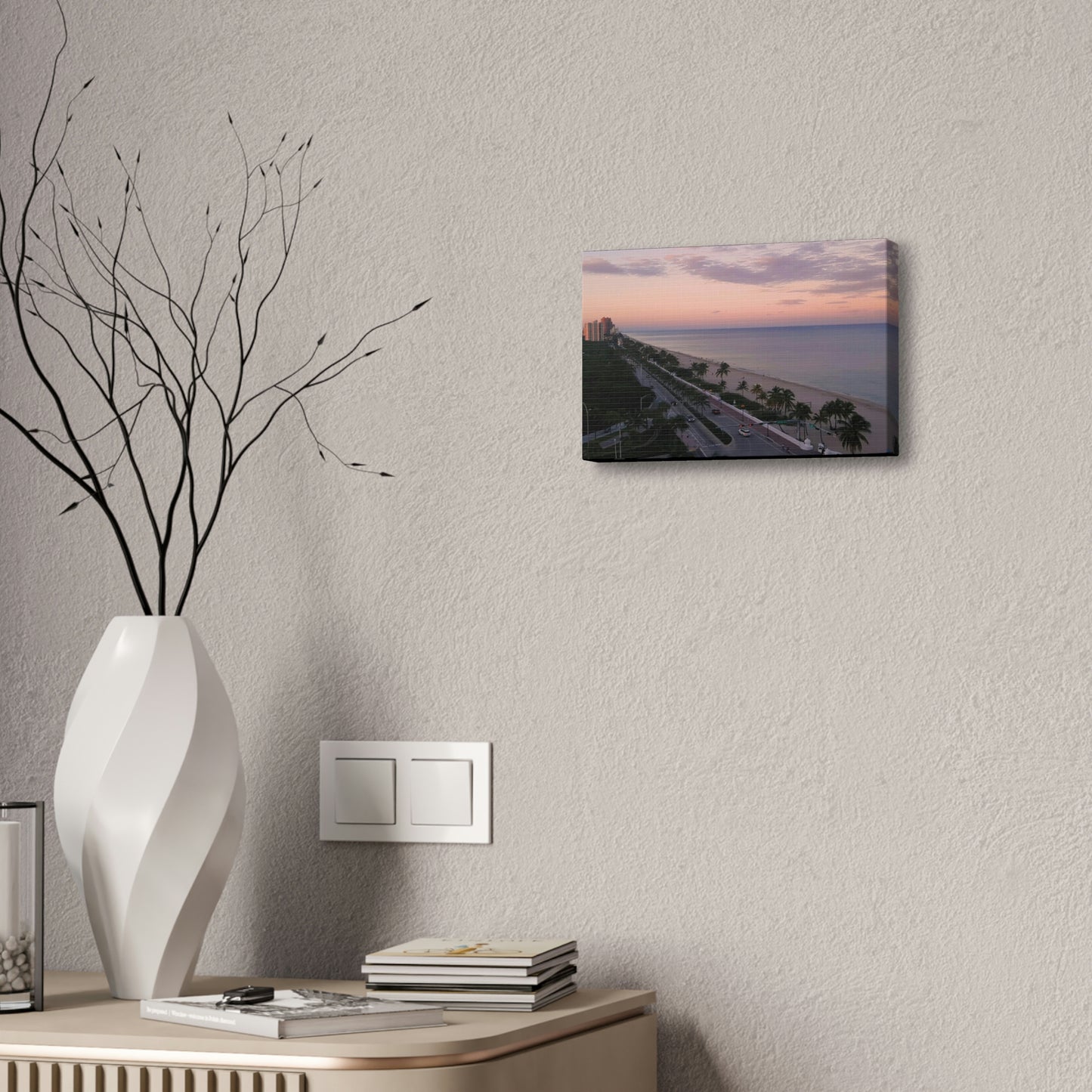 A Beachside Escape Canvas