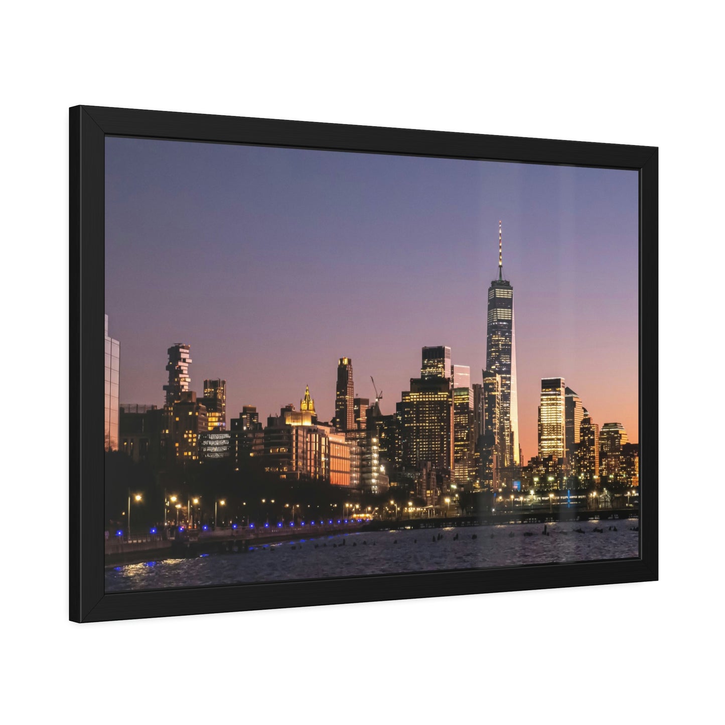 A View On the Hudson Framed Picture