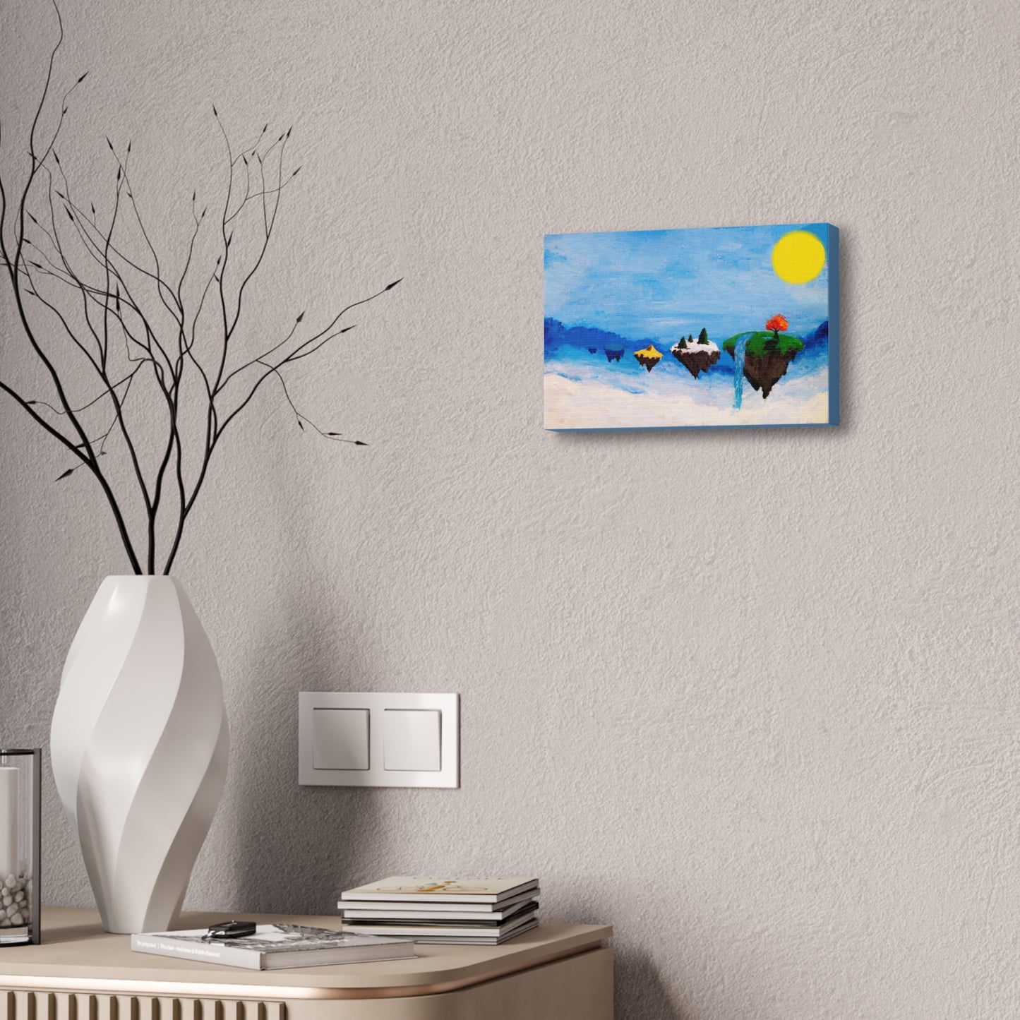 Floating Islands Canvas