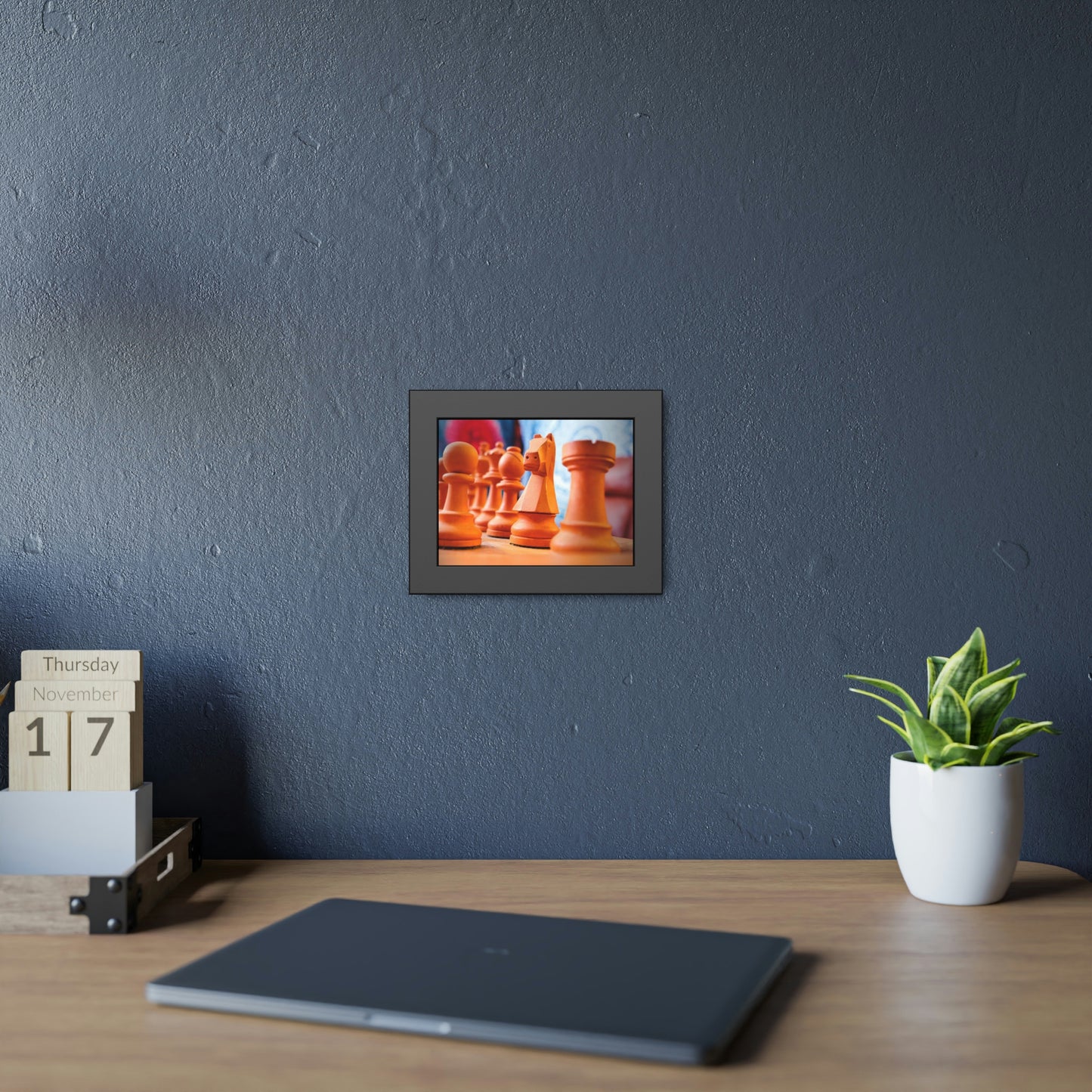 The Wooden Knight Framed Picture