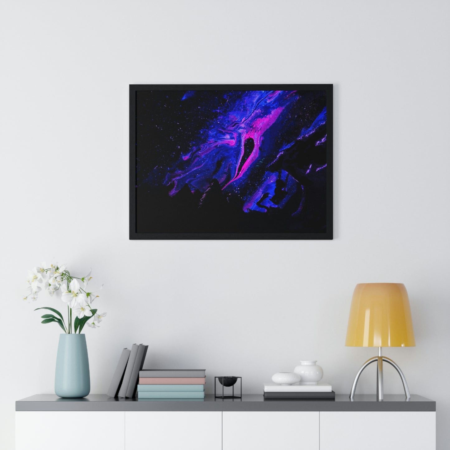 A Midnight Galaxy View Poster