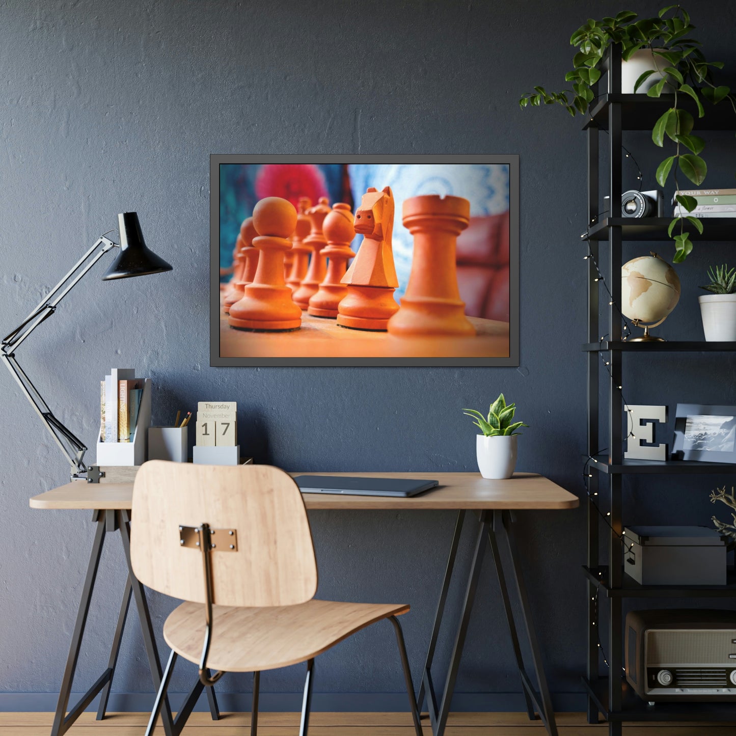 The Wooden Knight Framed Picture