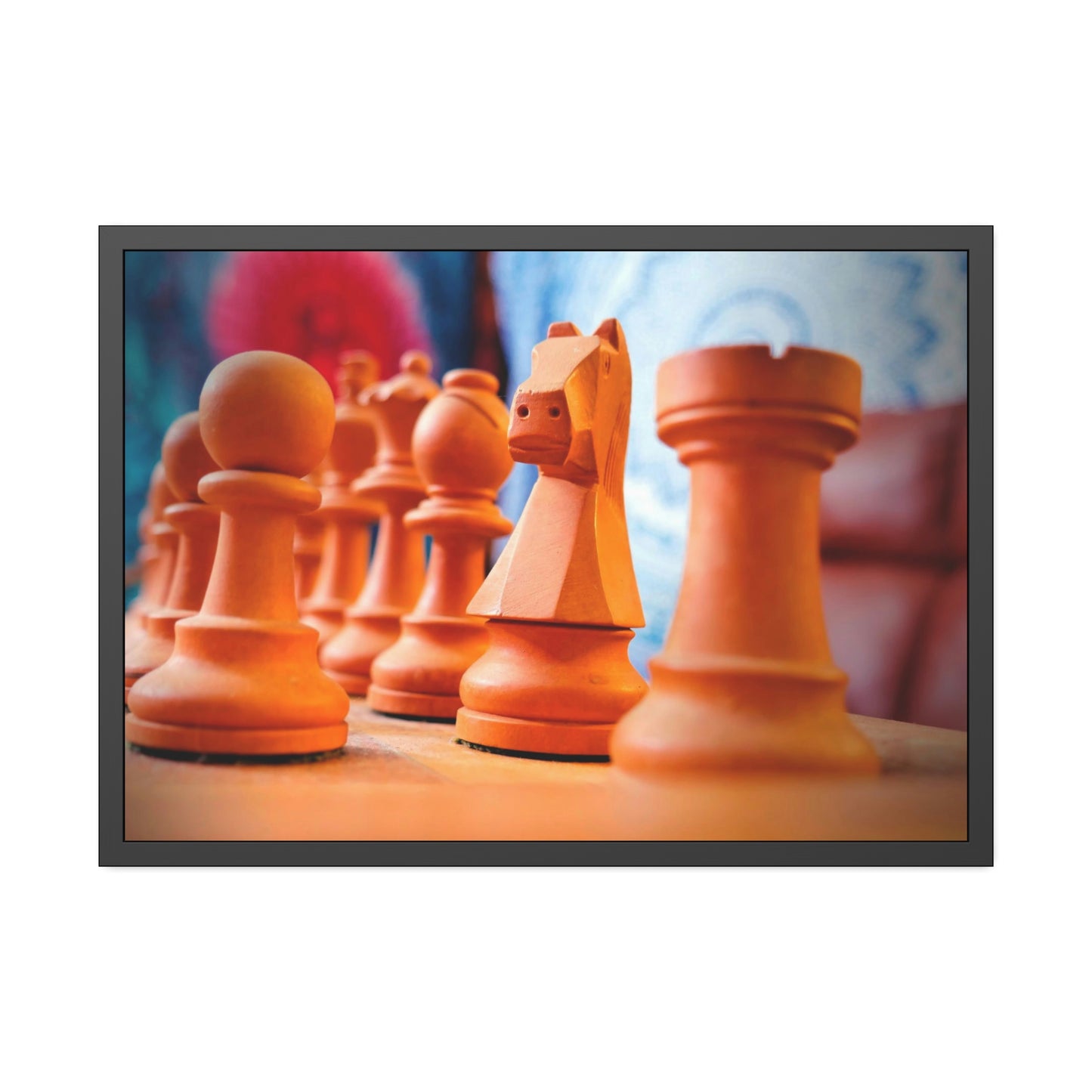 The Wooden Knight Framed Picture
