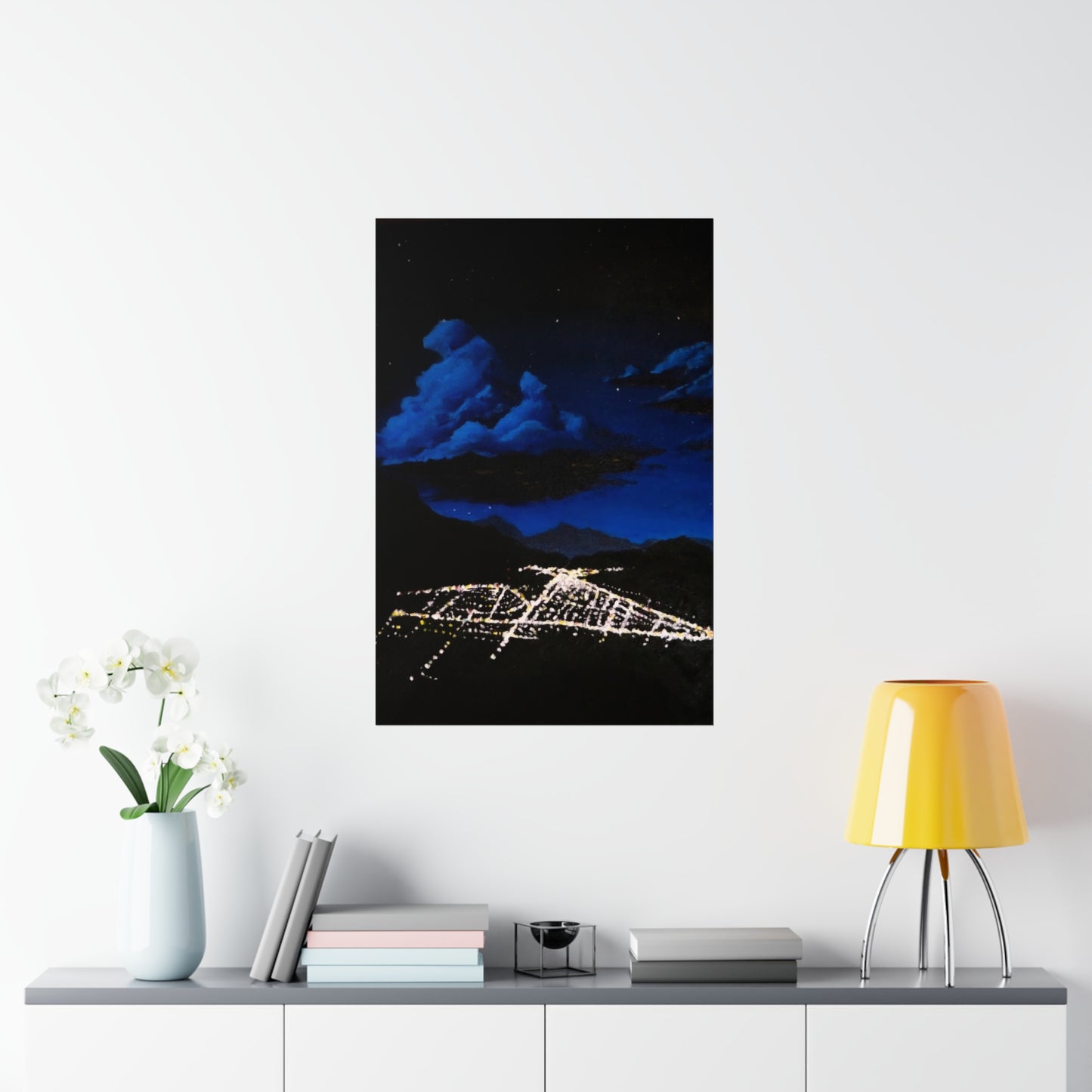 A City In The Rockies Poster
