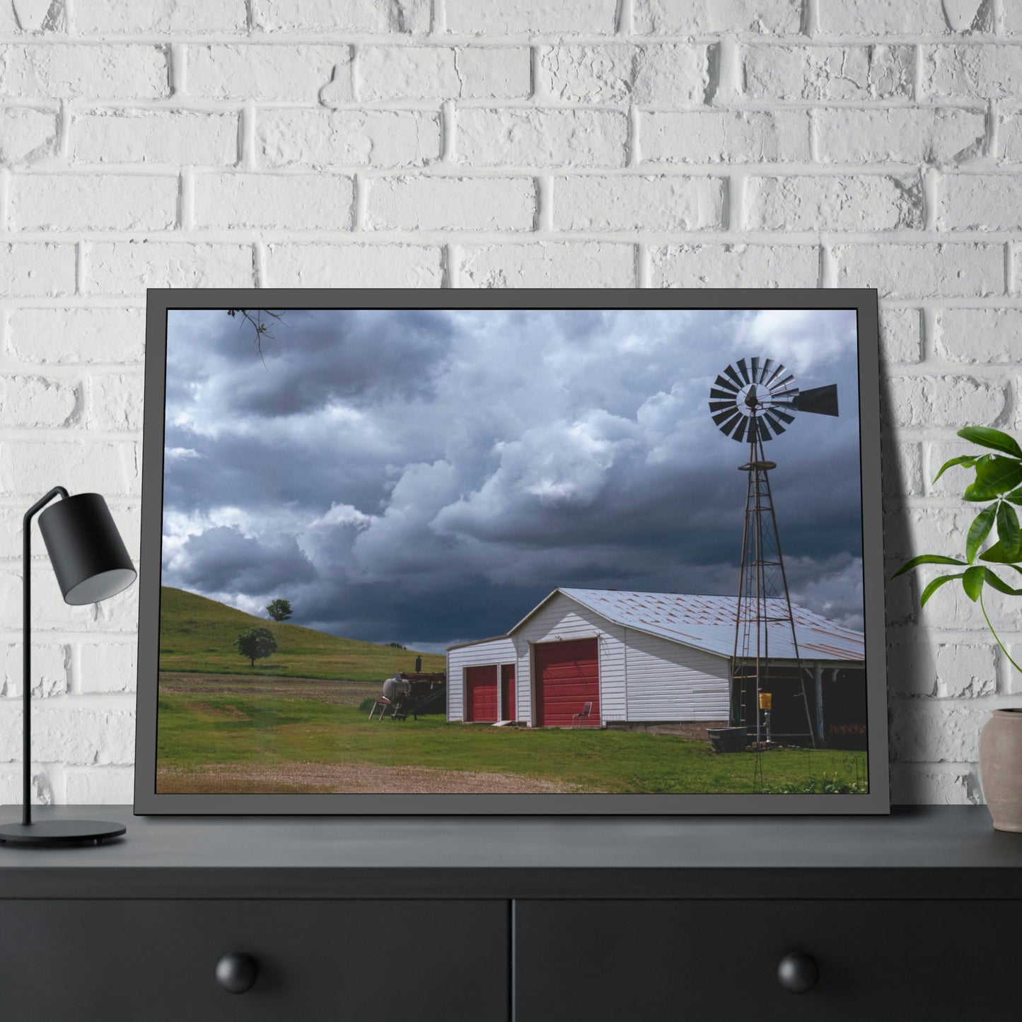 The Calm Before The Storm Framed Picture
