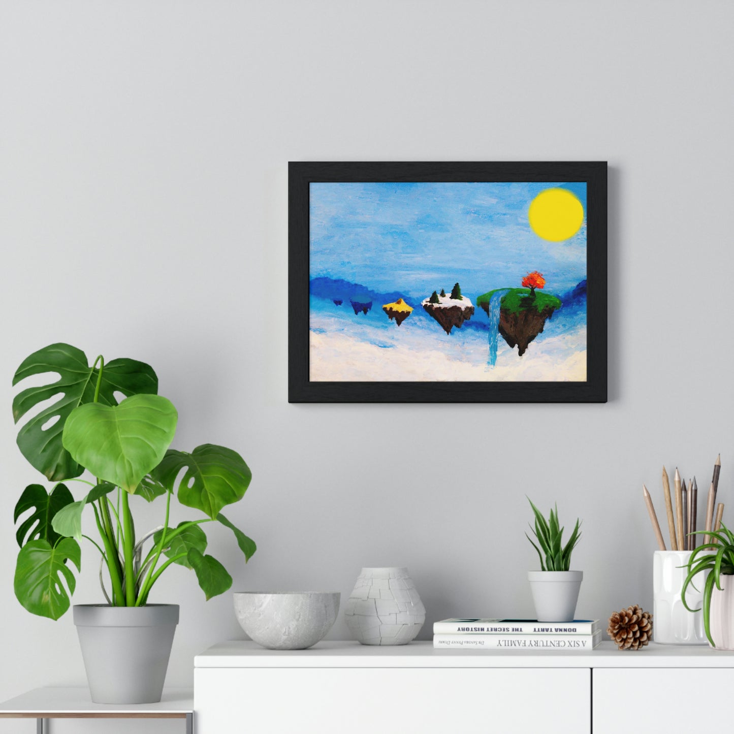Floating Islands Poster