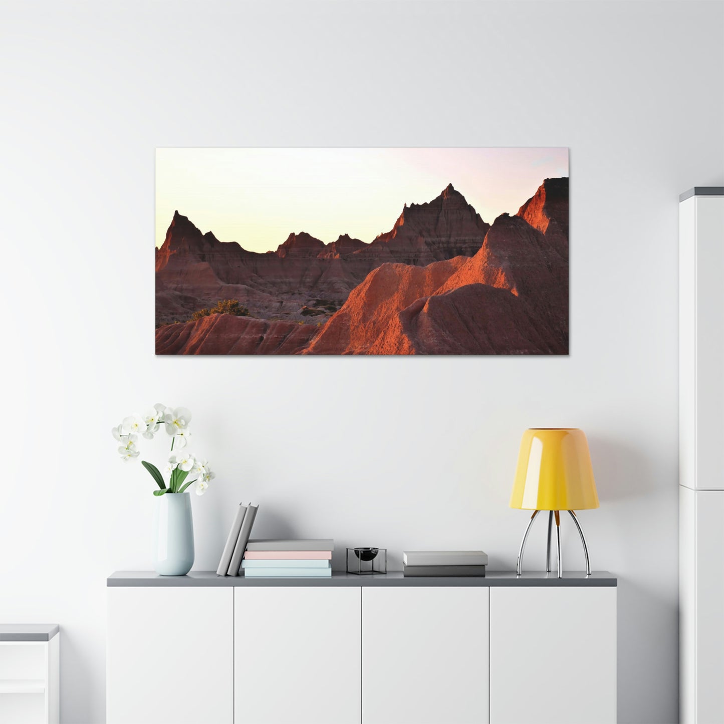 The Red Landscapes Canvas