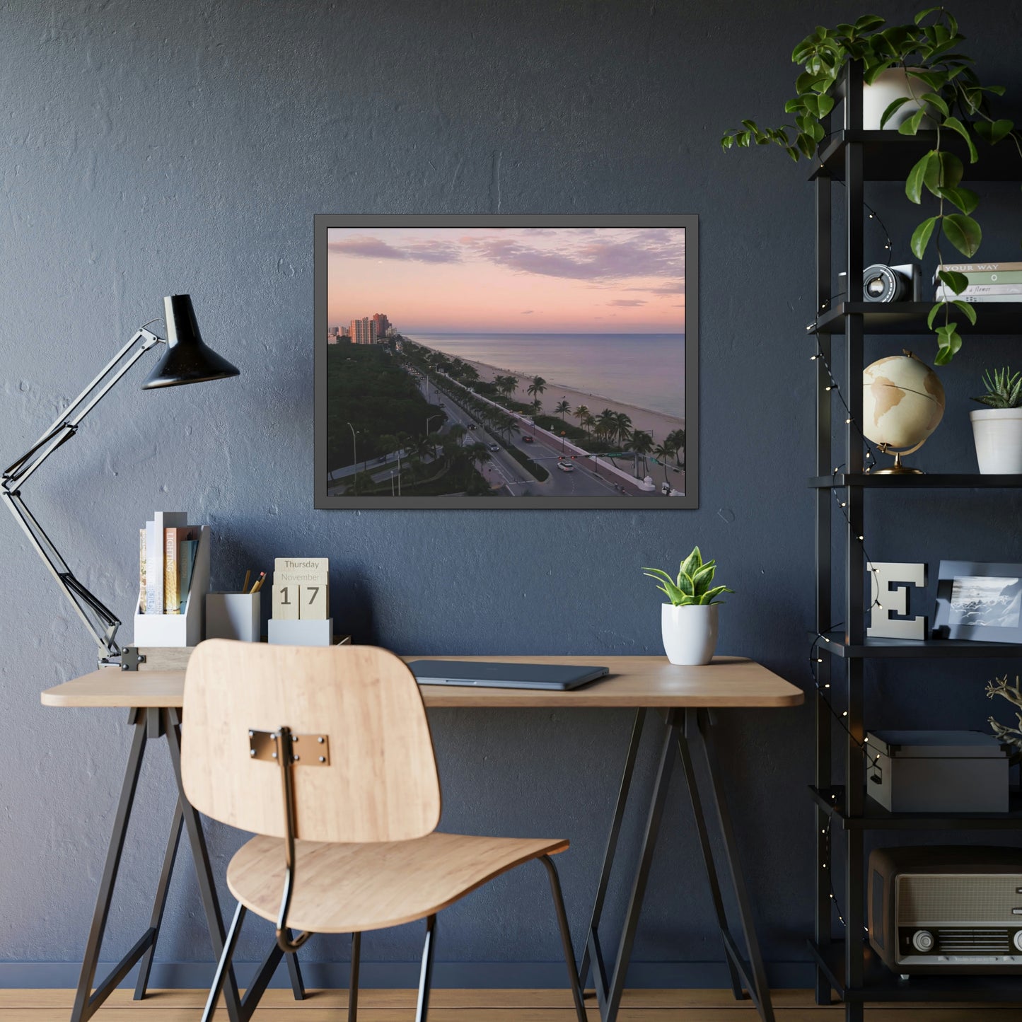 A Beachside Escape Framed Picture