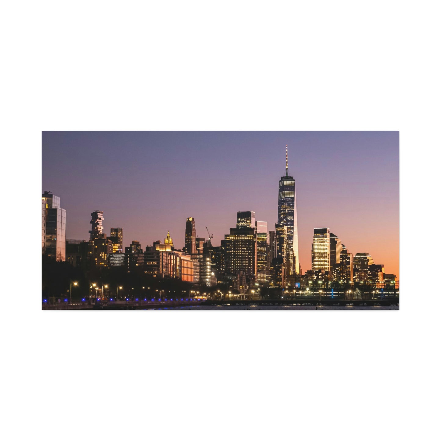 A View From the Hudson Canvas