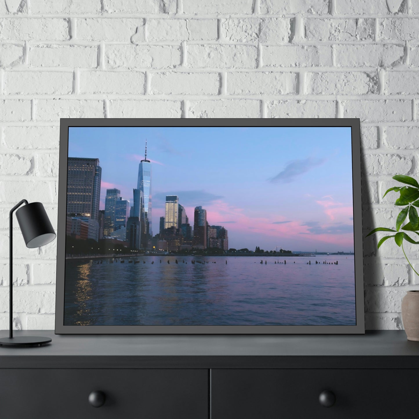 Early Morning in FIDI Framed Picture