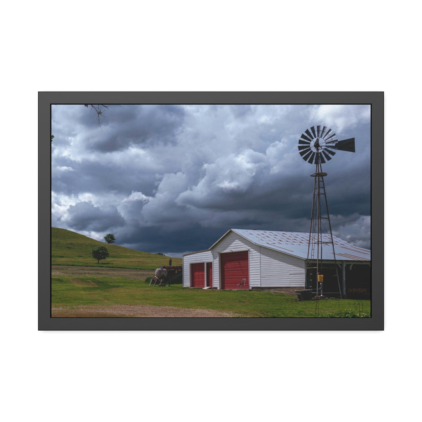 The Calm Before The Storm Framed Picture