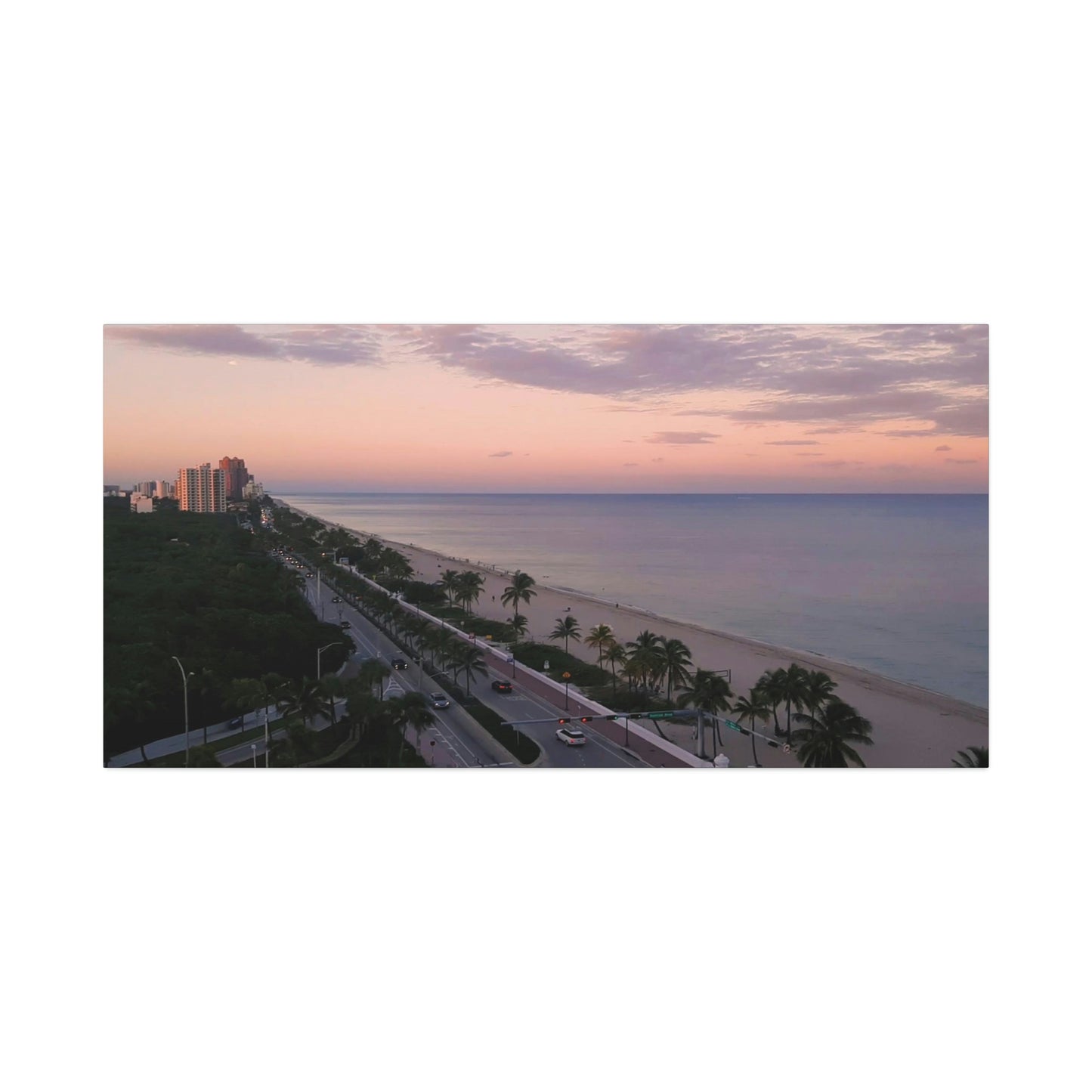 A Beachside Escape Canvas
