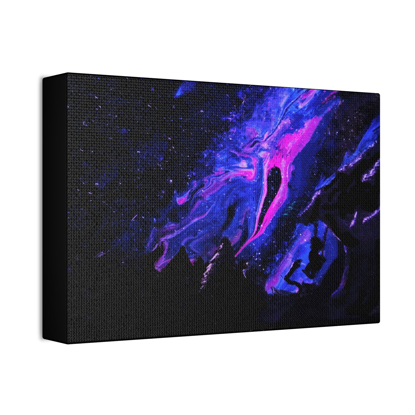A Midnight Galaxy View Canvas