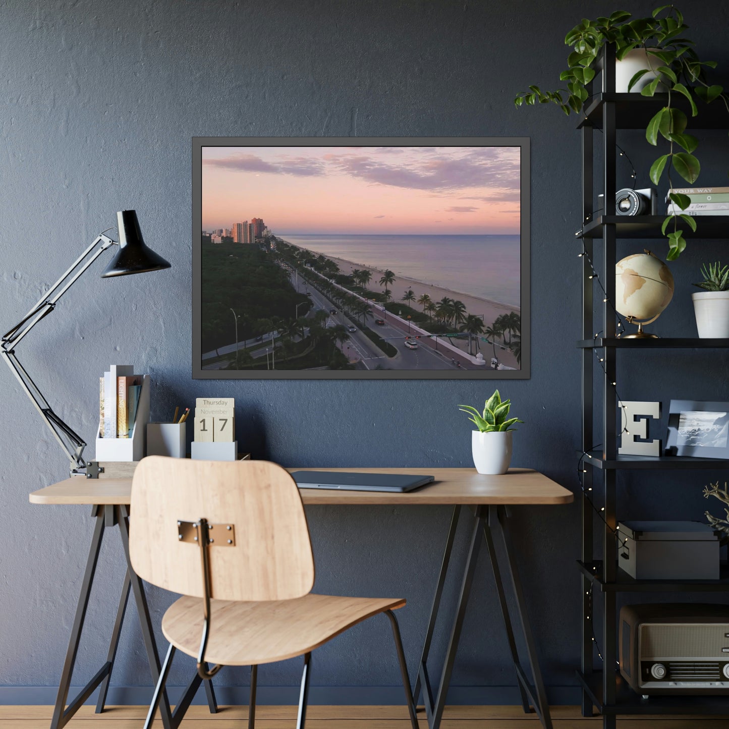 A Beachside Escape Framed Picture