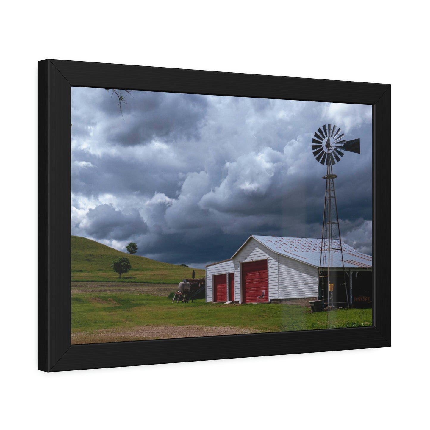 The Calm Before The Storm Framed Picture