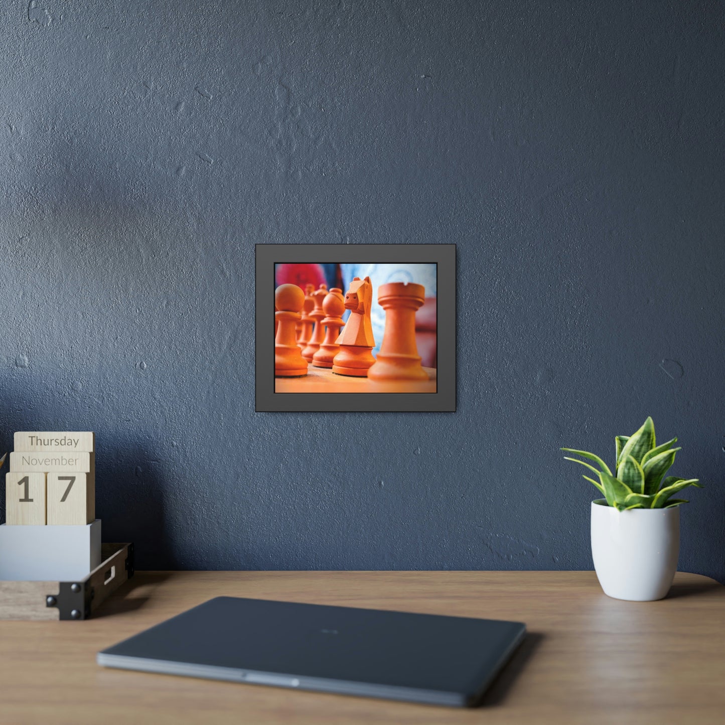The Wooden Knight Framed Picture