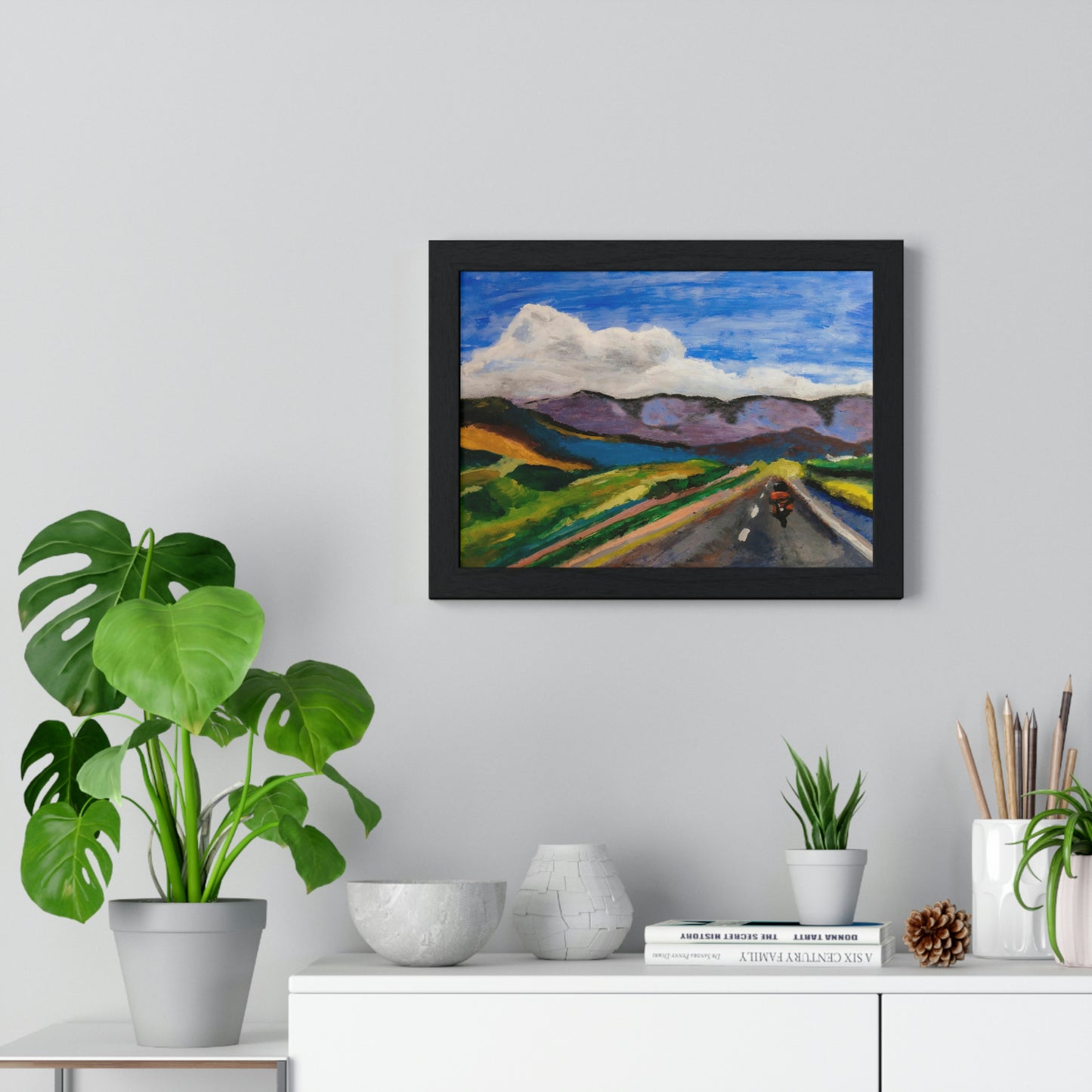 A Drive Through the Rockies Poster