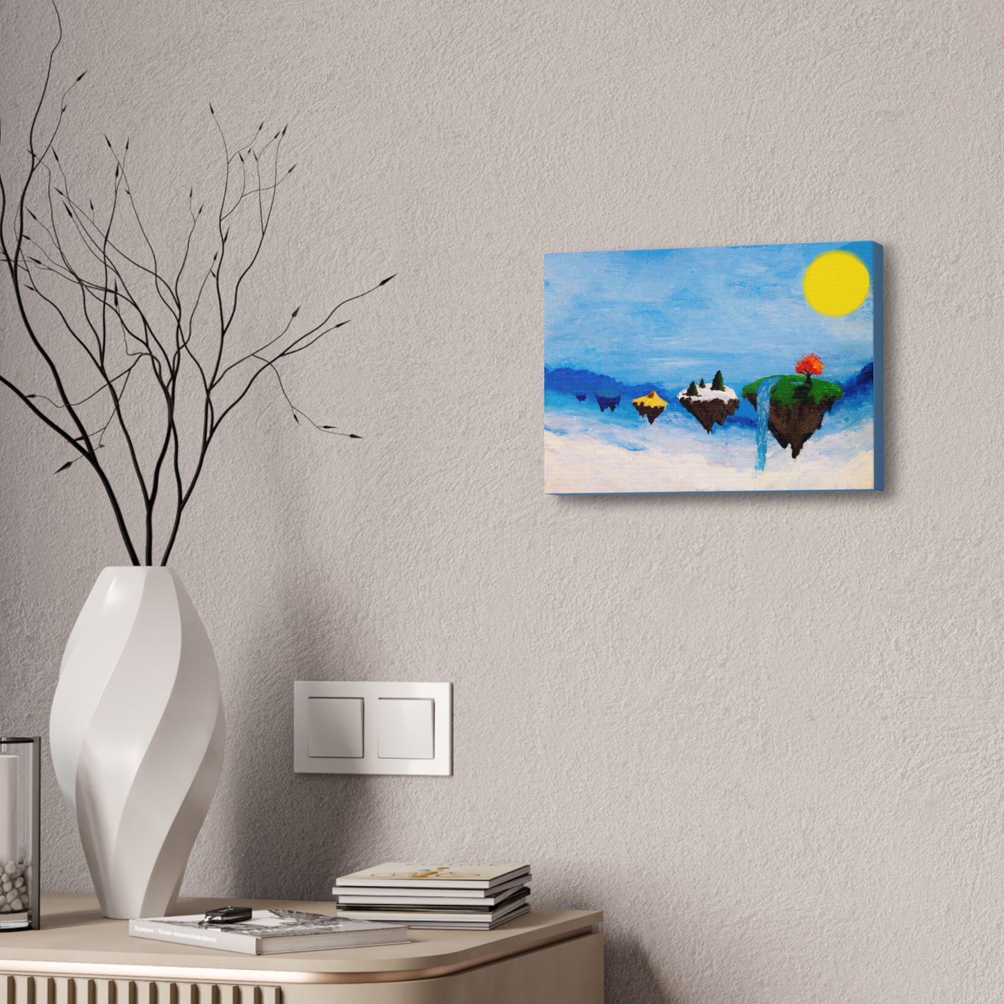 Floating Islands Canvas