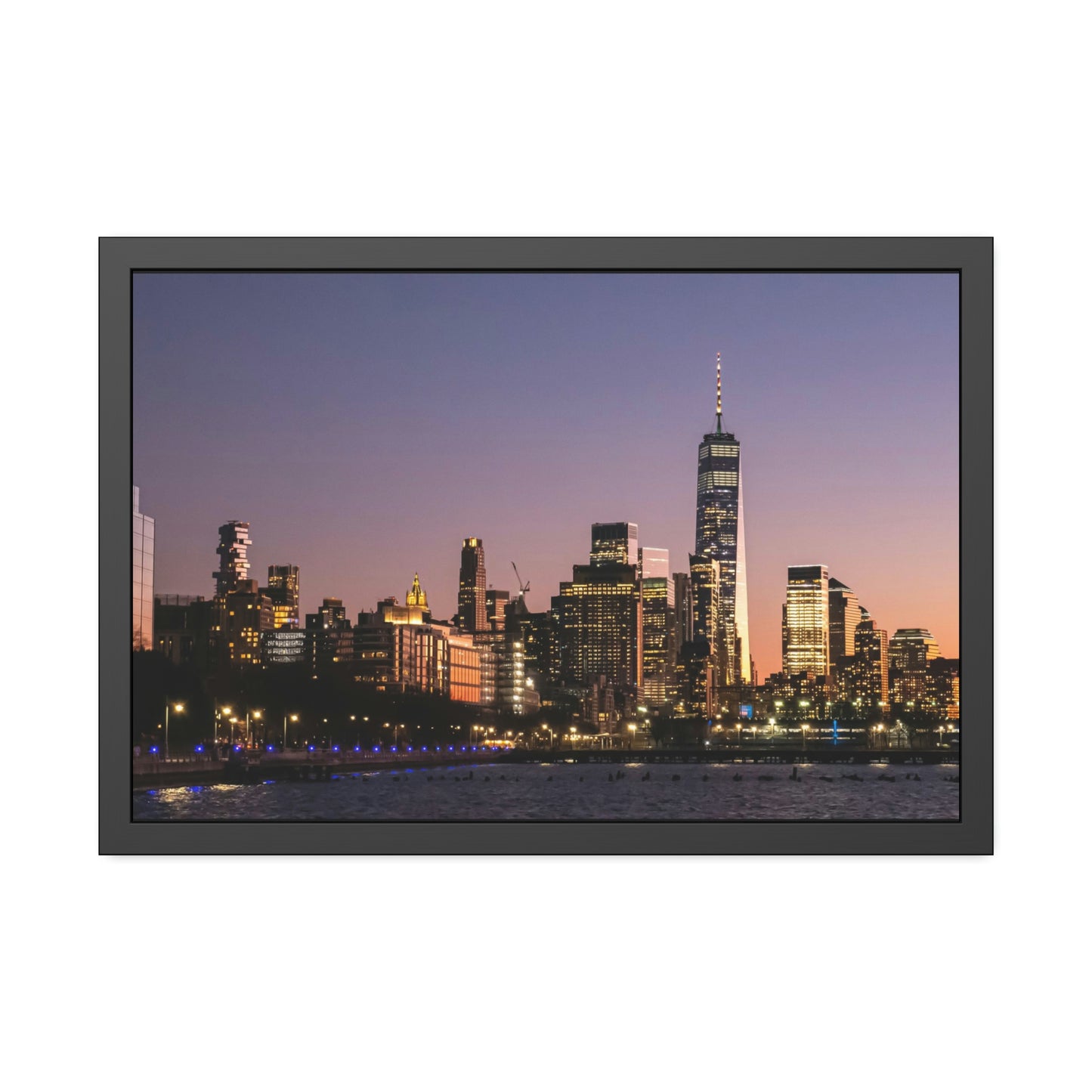 A View On the Hudson Framed Picture