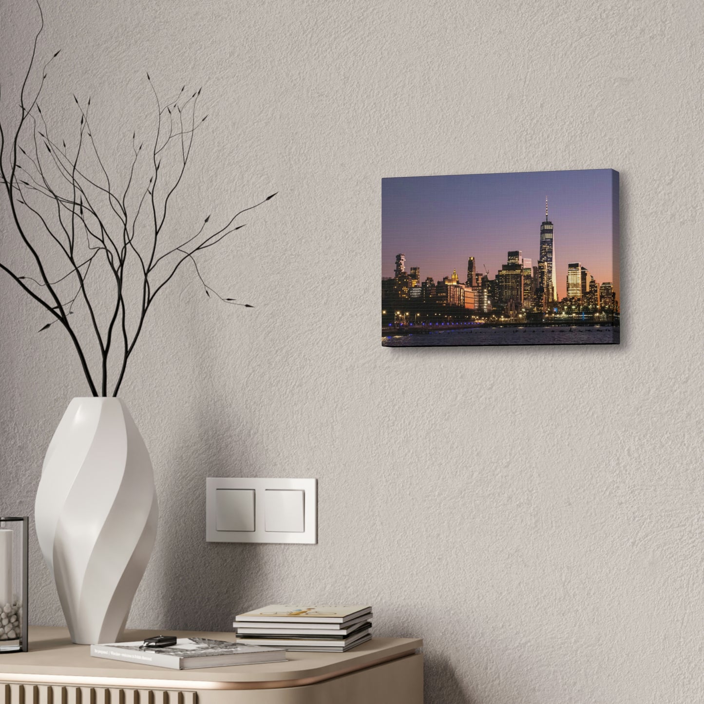 A View From the Hudson Canvas