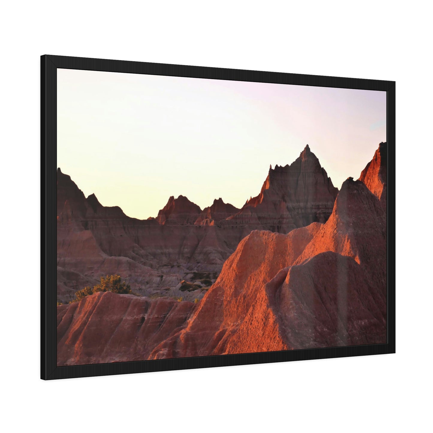 The Red Landscapes Framed Picture