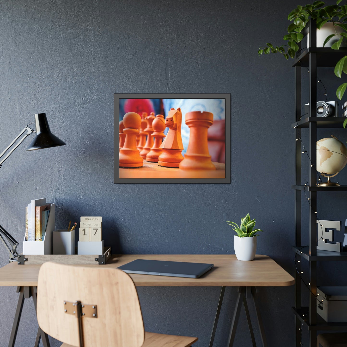 The Wooden Knight Framed Picture