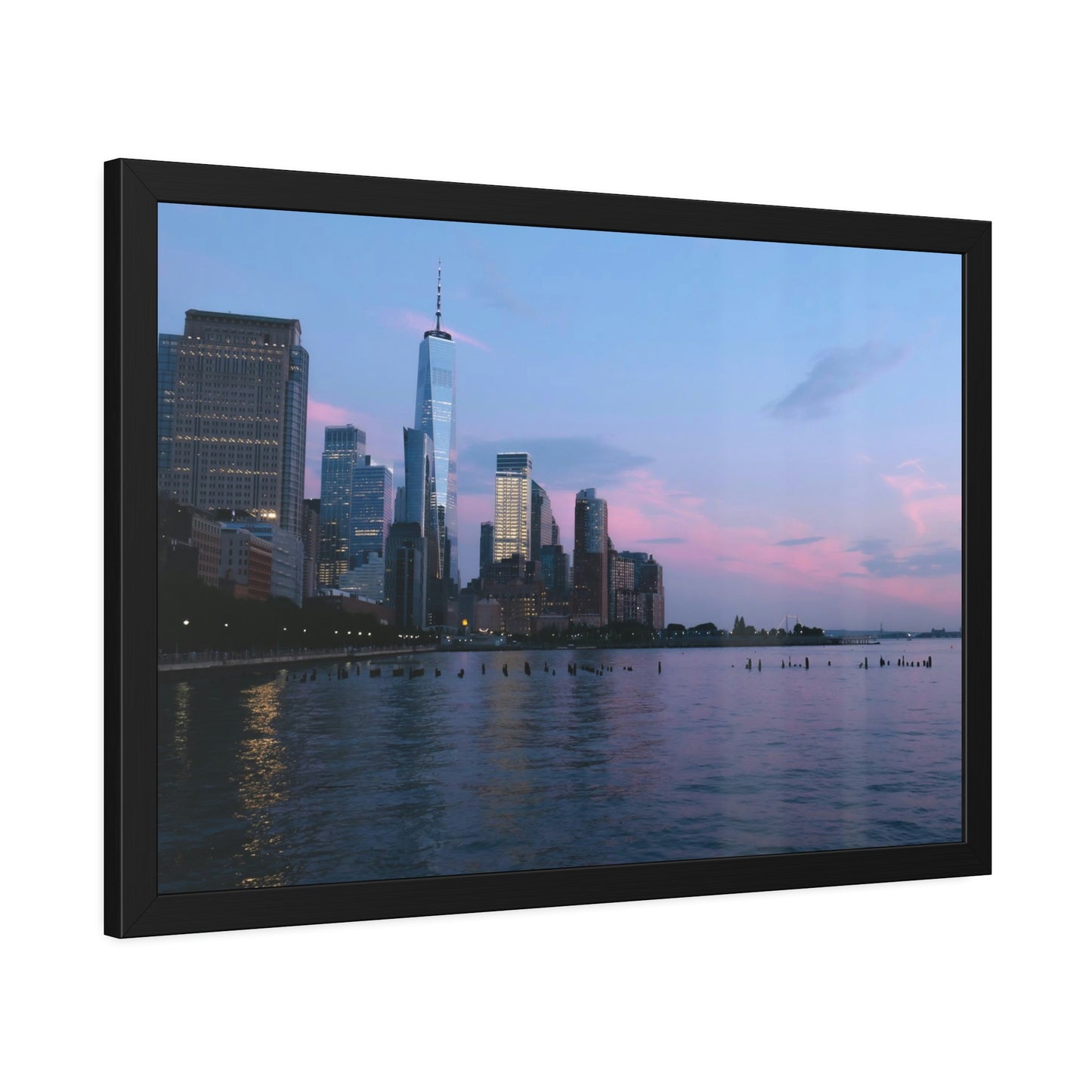 Early Morning in FIDI Framed Picture