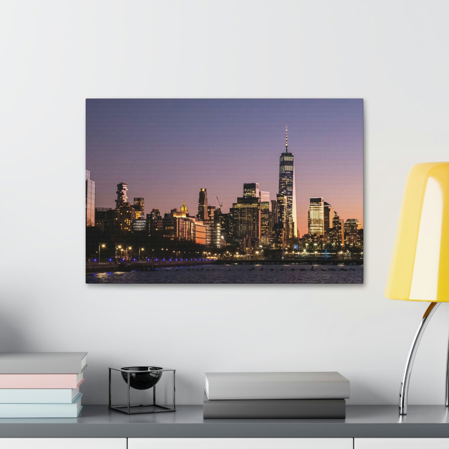 A View From the Hudson Canvas