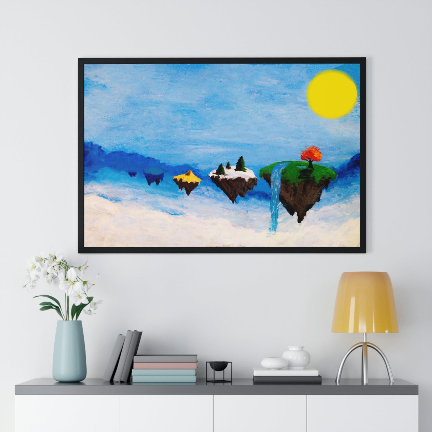 Floating Islands Poster