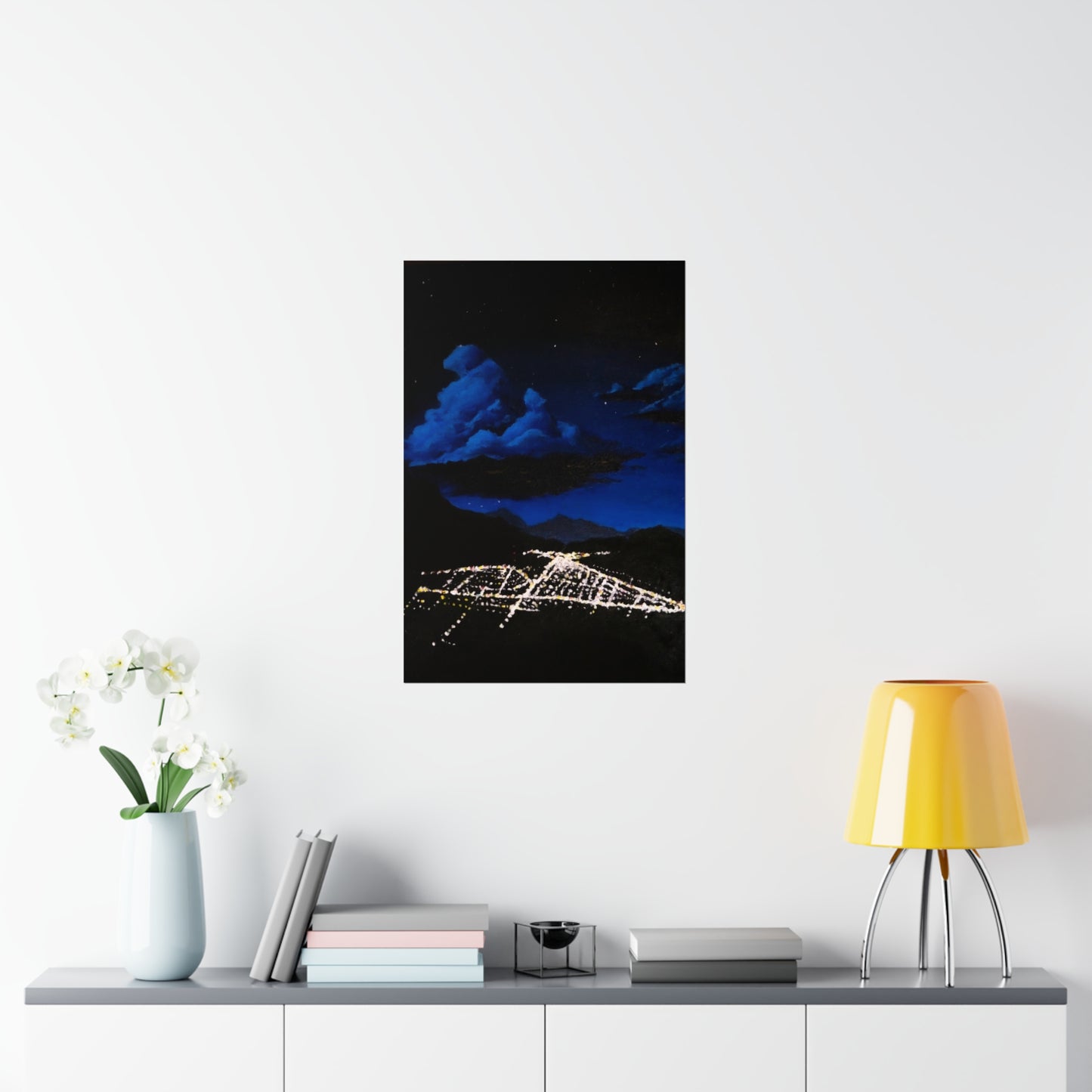 A City In The Rockies Poster